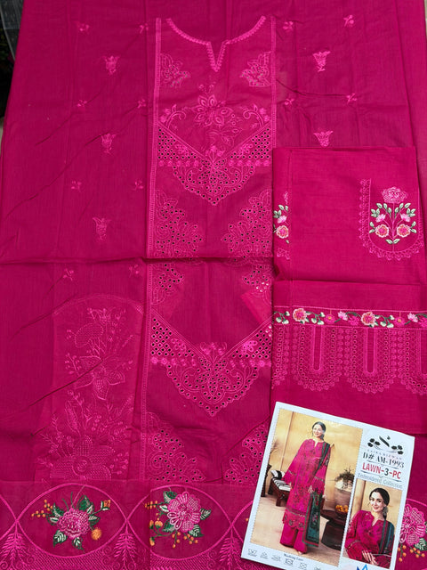 Saira Rizwan Eid collection - 3pc Unstitch SR1
