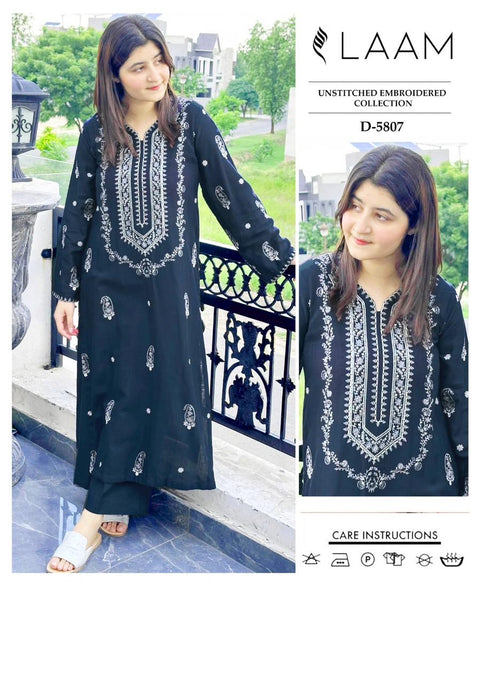 Laam Embroidery 2pc Lawn