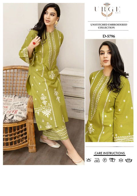 Urge Embroidery 2pc - Lawn