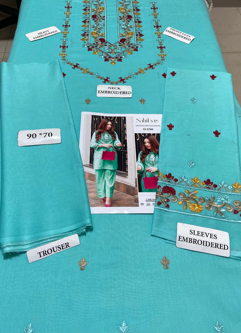 Sahiba’s Embroidery 2pc - Lawn SE