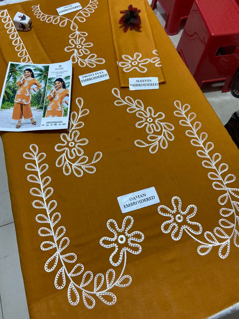 Batik Embroidery 2pc - Lawn