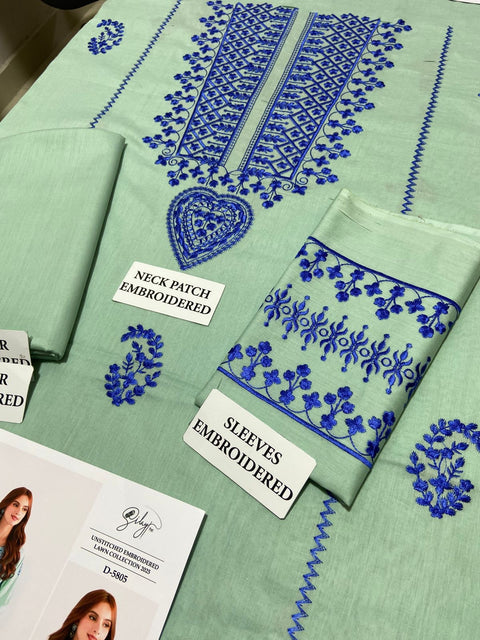 Branded Embroidery 2pc - Lawn