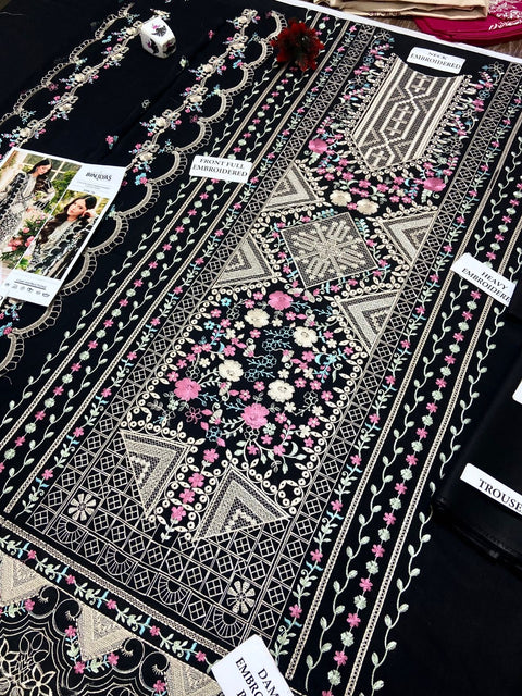 Bin ILyas Lawn 3pc - Unstitch BIU01