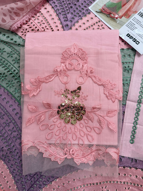 Maria.B Embroidery - 3pc Unstitch MB1