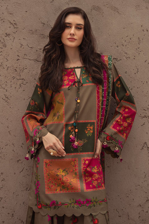 Charizma – 3PC Digital Printed Lawn Suite - CL01