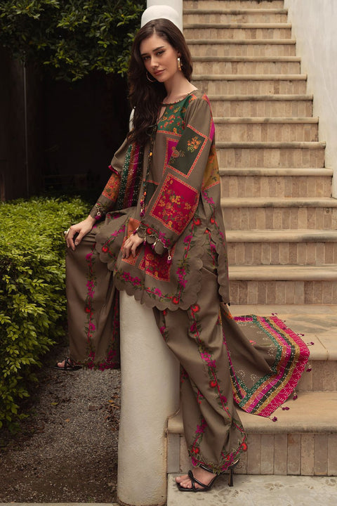 Charizma – 3PC Digital Printed Lawn Suite - CL01